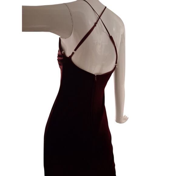 Y2K Vintage Teeze Me Velvet Whimsigoth Witchy Vampire Juniors size 1 Dress - Picture 5 of 12